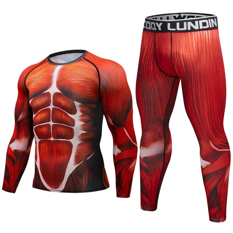 Compression Long Pant - 2026 Brand New Men'S Compression Set