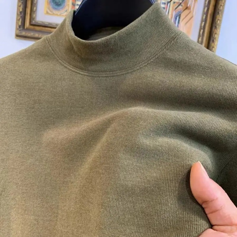 Base Layer Top - Autumn Winter Velvet Base Layer Men's