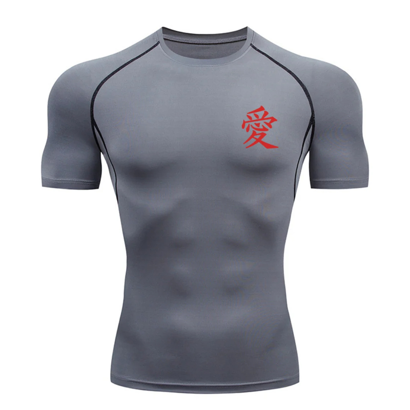 Base Layer Top - Stylish Graphic Athletic Quick Dry Compression