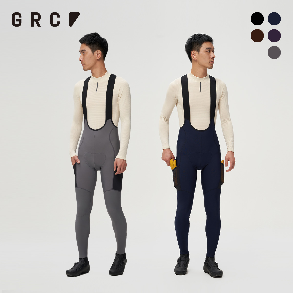 Compression Long Pant - GRC Cycling Apparel Men's Research Utility