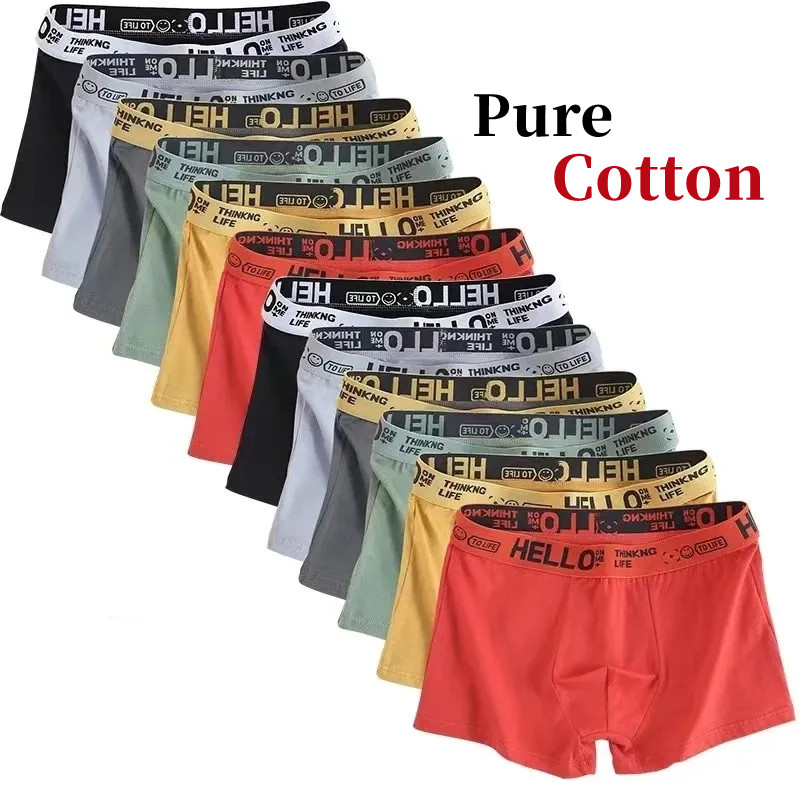 10Pieces/ Men's Underwear Men  - Boxer Brief Pack Cotton 评论和价格