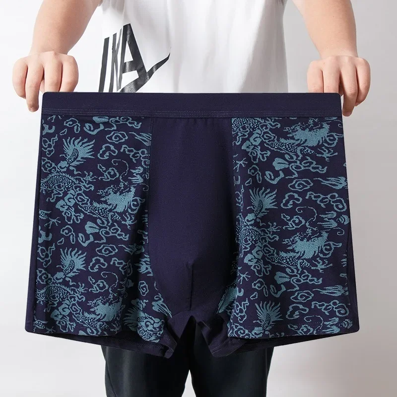 Pure Cotton Boxers Men Plus Si - Boxer Shorts Modal 评论和价格
