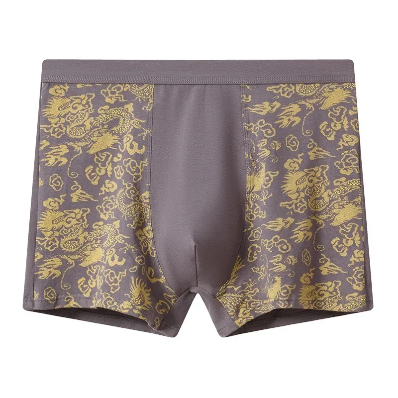 Pure Cotton Boxers Men Plus Si - Boxer Shorts Modal 评论和价格
