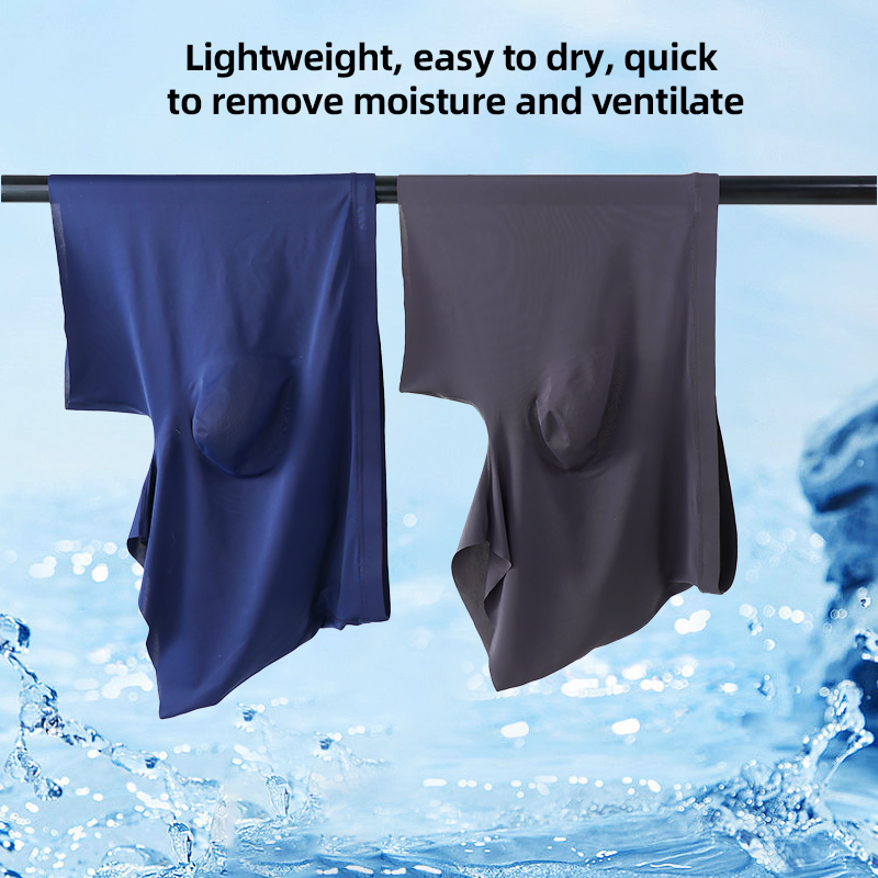 4Pcs/Lot Men Summer Ice Silk B - Multi Pack Underwear 评论和价格