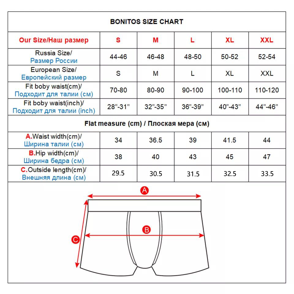6pcs White Men Panties Cotton  - Multi Pack Underwear 评论和价格