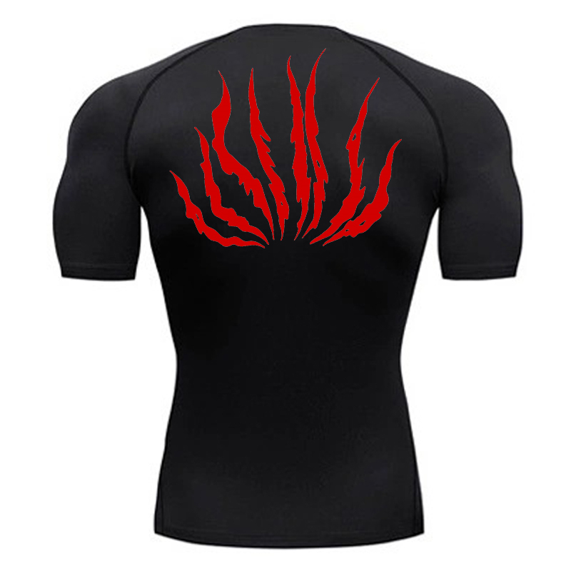Graphic Print Athletic Quick D - Base Layer Top 评论和价格