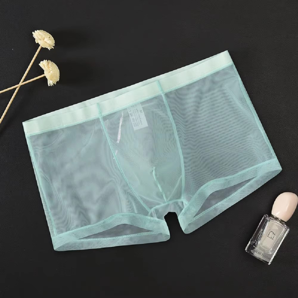 Men Sexy Transparent Boxers Su - Boxer Shorts Modal 评论和价格
