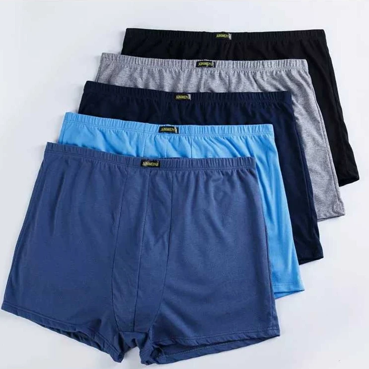 Cotton Men Panties Underpants  - Boxer Brief Pack Cotton 评论和价格