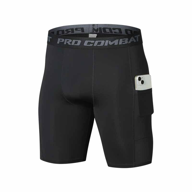 2026 Mens Gym Shorts with Pock - Compression Shorts Athletes 评论和价格