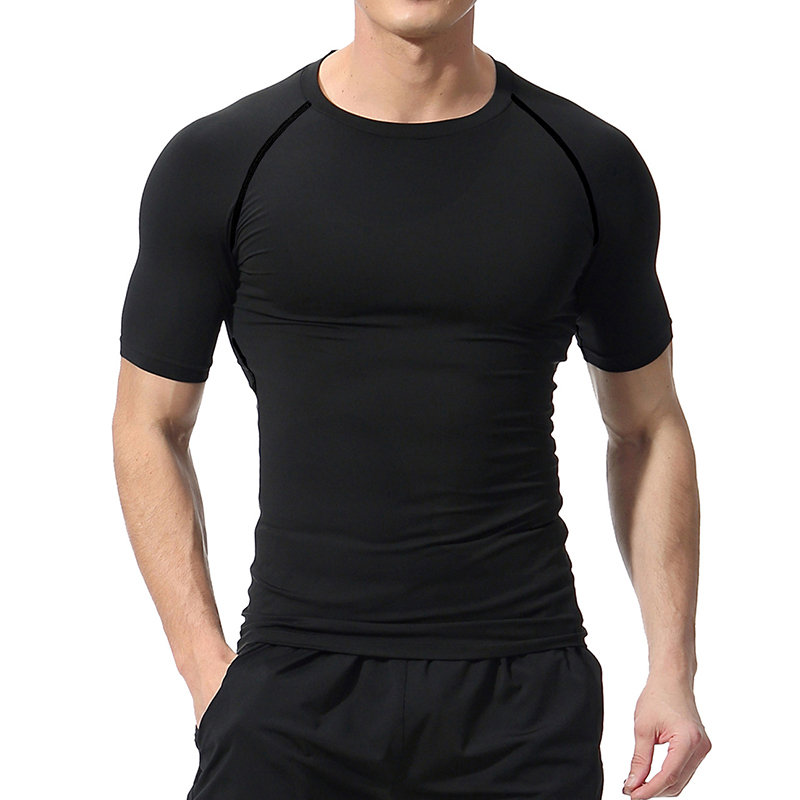 Cross Print Compression Shirt  - Base Layer Top 评论和价格