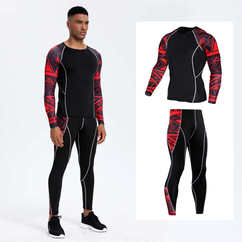 Men's PRO Sports Fitness Suit: - Compression Long Pant 评论和价格