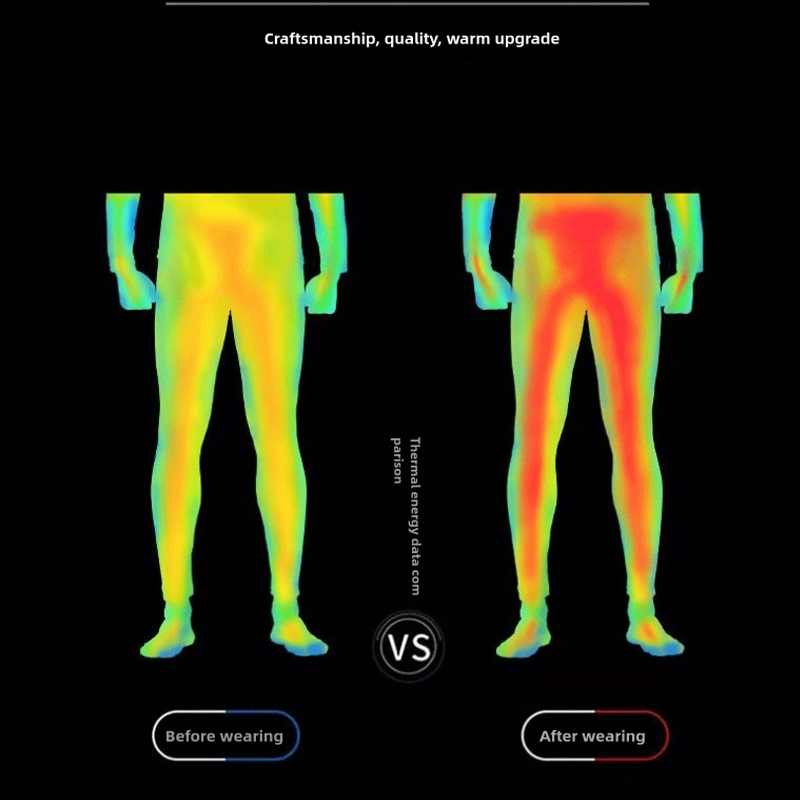 Winter Men Thermal Underwear M - Compression Long Pant 评论和价格