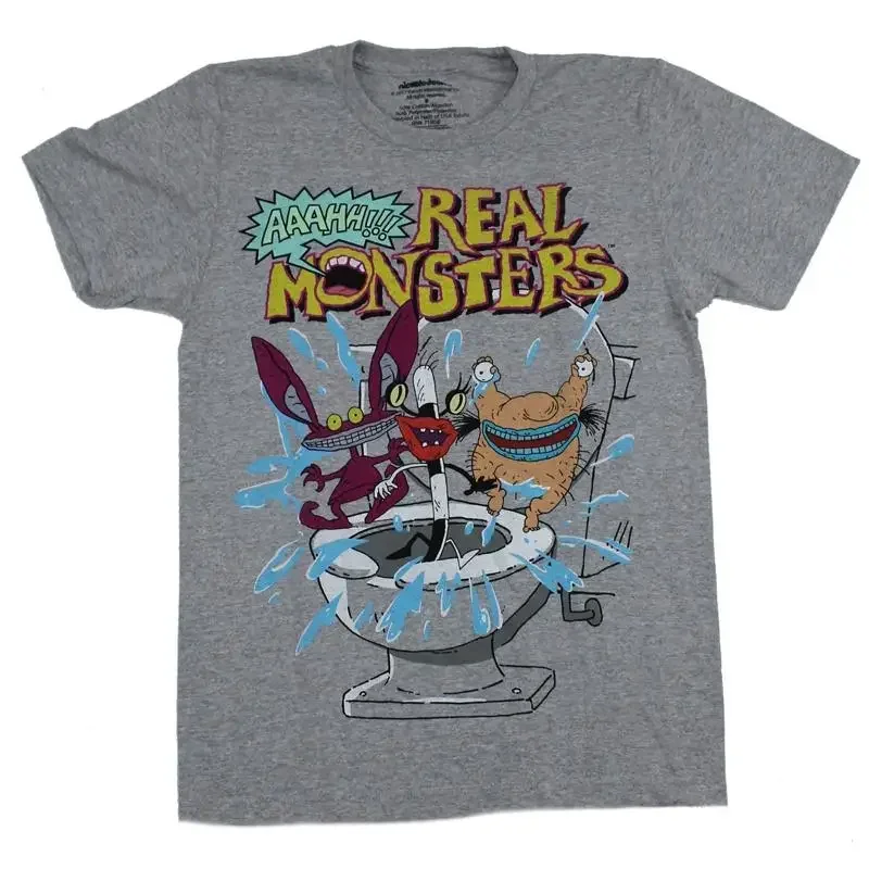 Real Monsters Adult New T Shir - Base Layer Top 评论和价格