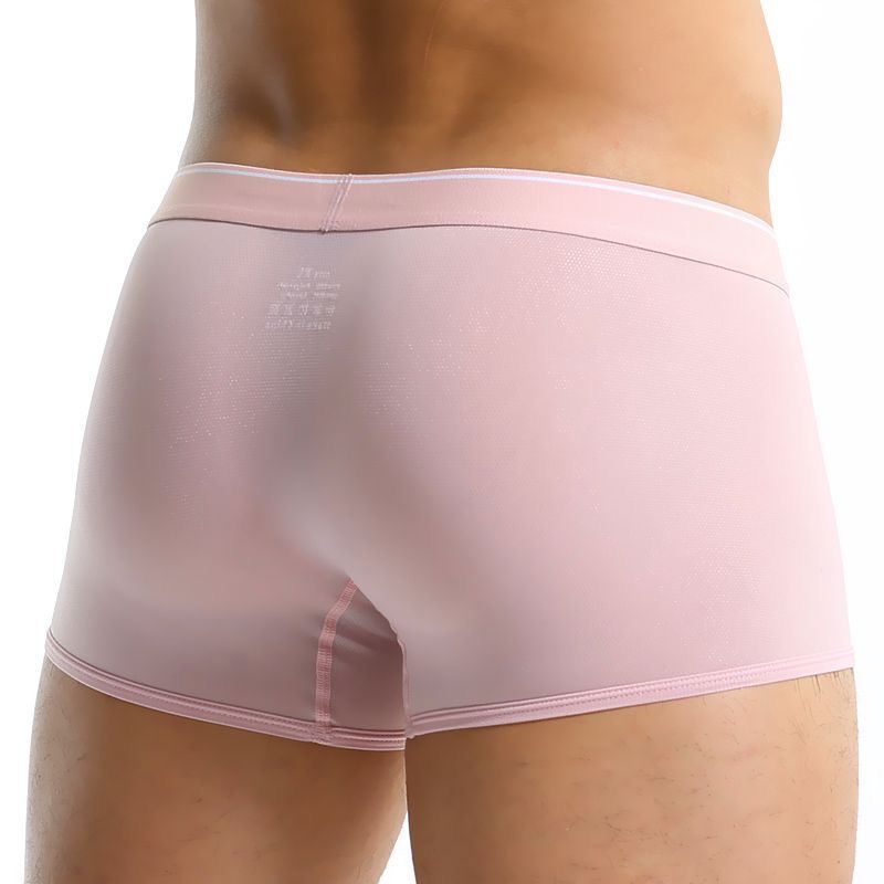 Ice Silk Pants Mens Open Fly P - Boxer Shorts Modal 评论和价格