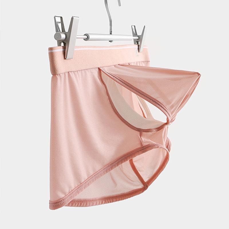 Ice Silk Pants Mens Open Fly P - Boxer Shorts Modal 评论和价格