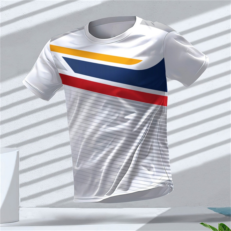 Men Sports Short Sleeve T-Shir - T Shirt Tight Fit 评论和价格