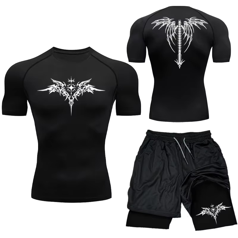 New Men's MMA Compression Athl - Compression Shorts Athletes 评论和价格