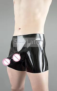 Latex Men Boxer Shorts Underwe - Pouch Boxer Pouch 评论和价格