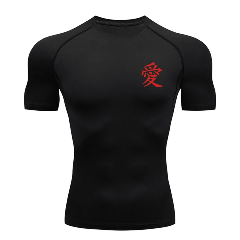 Stylish Graphic Athletic Quick - Base Layer Top 评论和价格