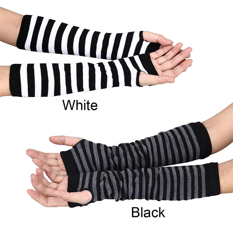 Women Long Sleeve Gothic Strip - Thermal Long John 评论和价格