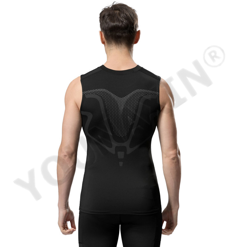 3 Pieces Men's Sleeveless T-Sh - T Shirt Tight Fit 评论和价格