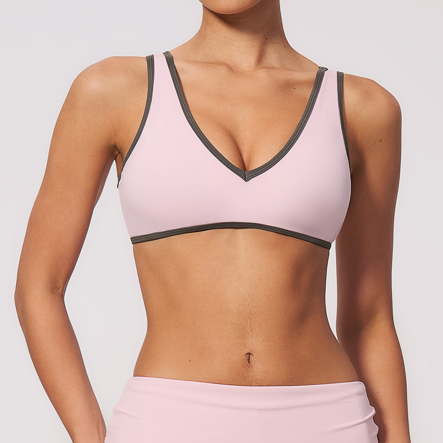 Yoga Bras Backless Color Block - Quick Dry Underwear 评论和价格