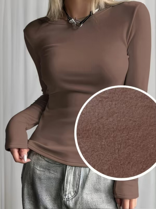Women's Fleece Lined Base Laye - Base Layer Top 评论和价格